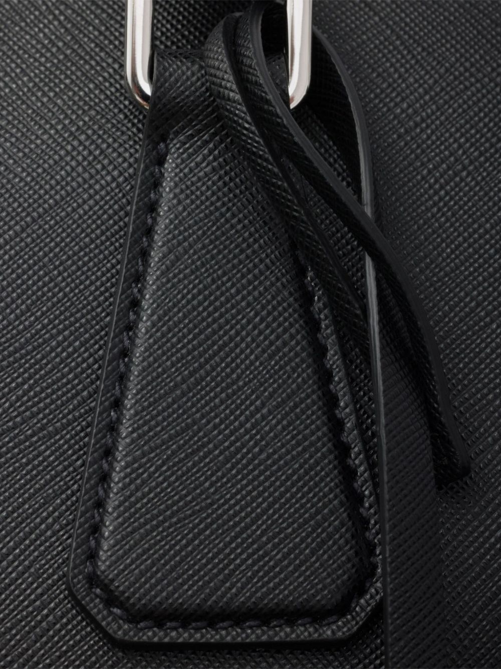 textured-leather briefcase - 4