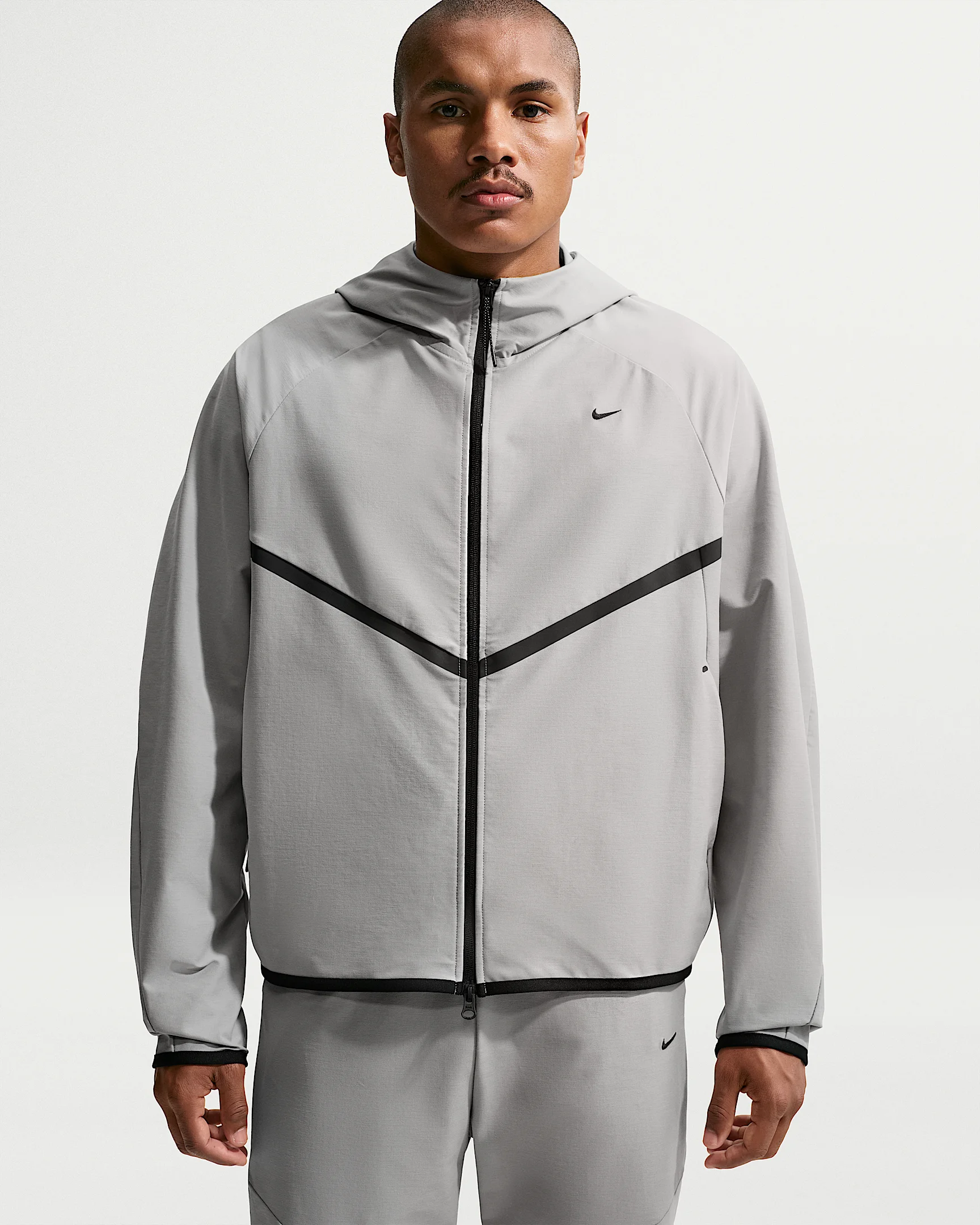Nike Tech Men's Shori Knit Full-Zip Windrunner Jacket - 1