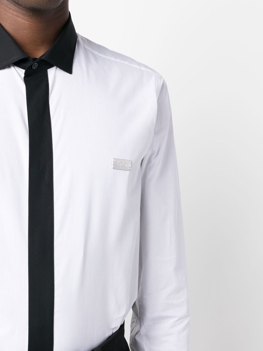 contrast collar shirt - 5