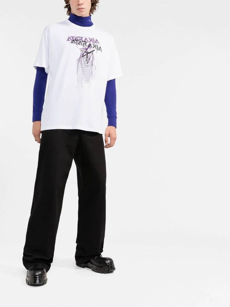 Raf Simons graphic-print T-shirt outlook