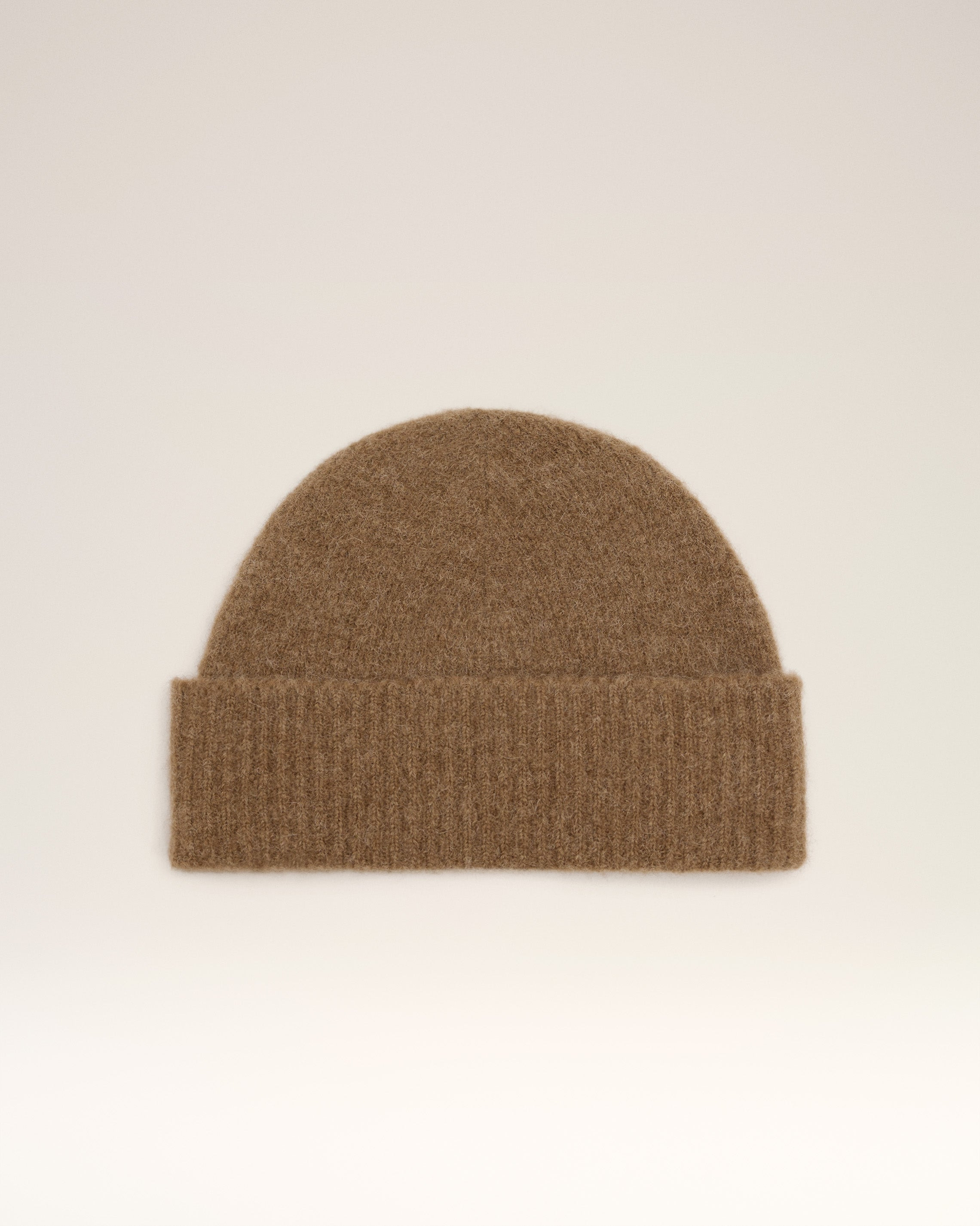 BROWN ALPACA STRIPED AMI DE COEUR BEANIE - 4