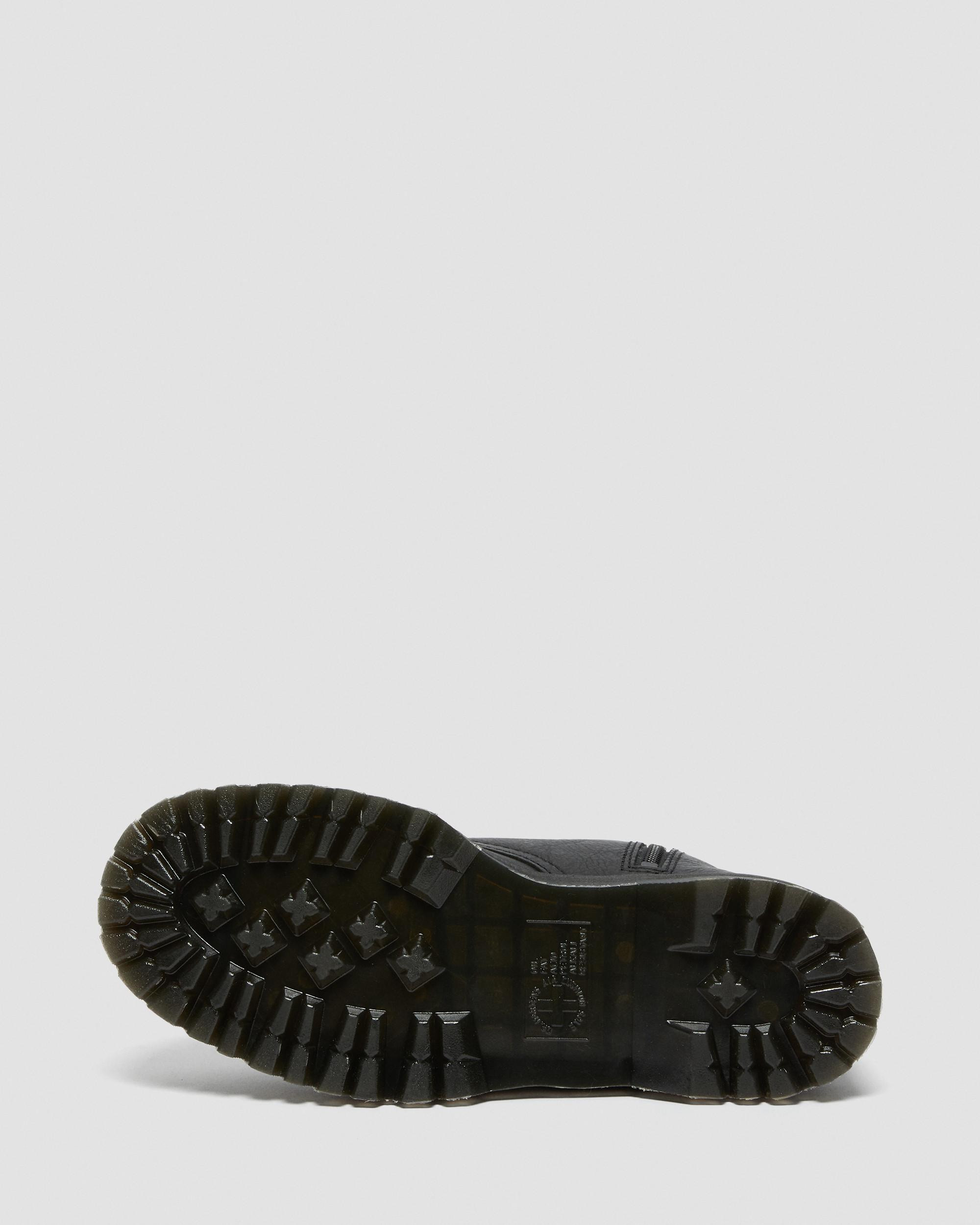 Jadon Boot Leather Faux Fur Lined Platforms - 6