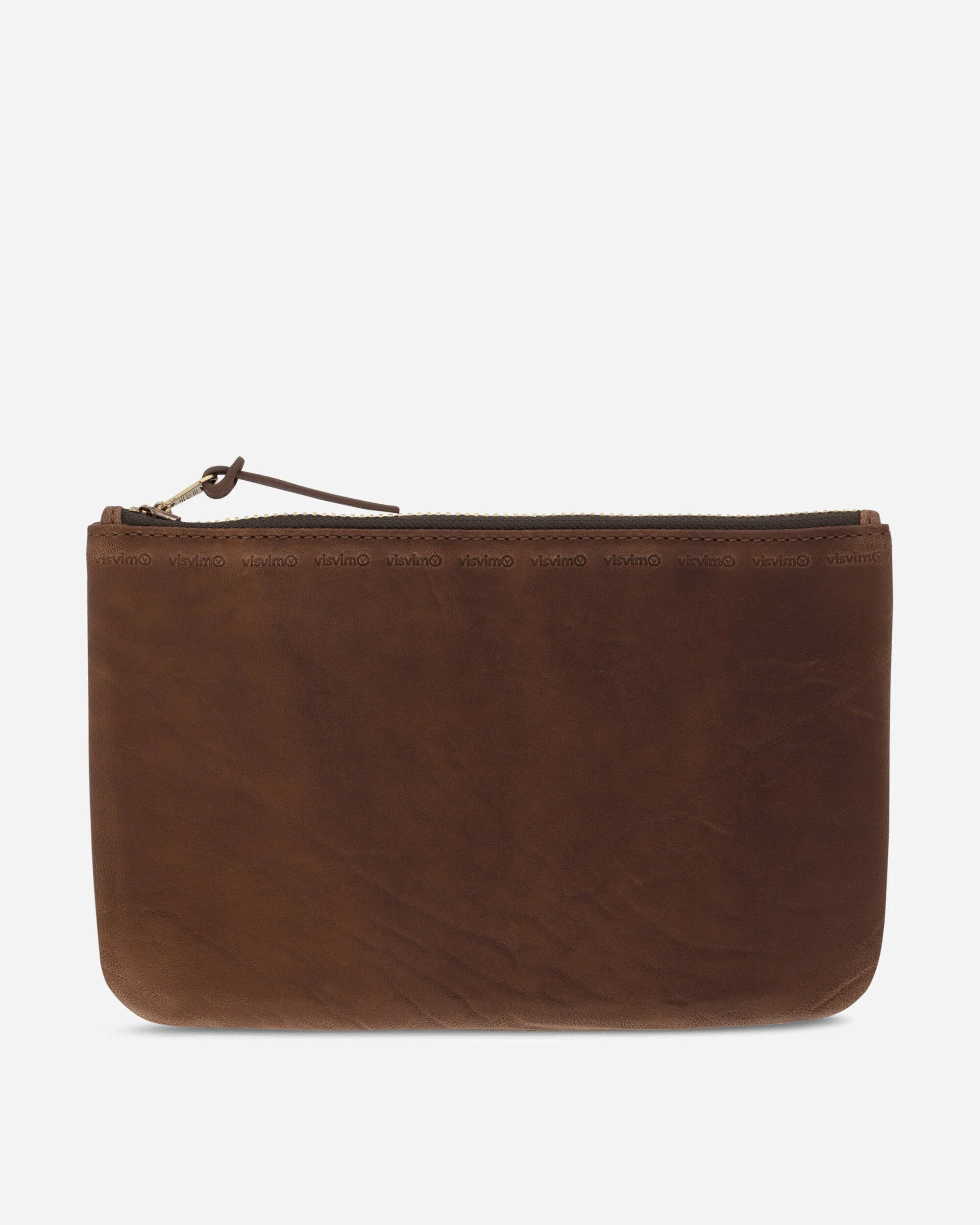 Leather Travel Pouch Brown - 1