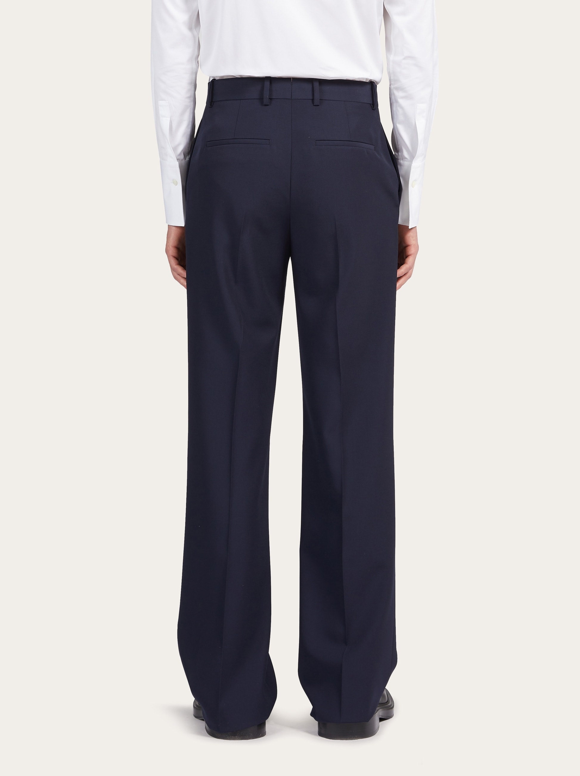 Flat front tailored trouser - 4