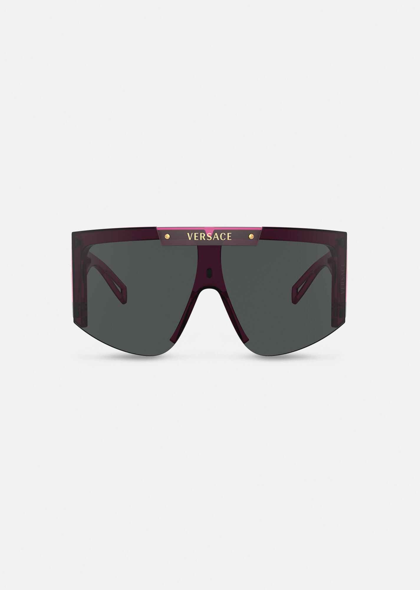 Medusa Icon Shield Sunglasses - 2