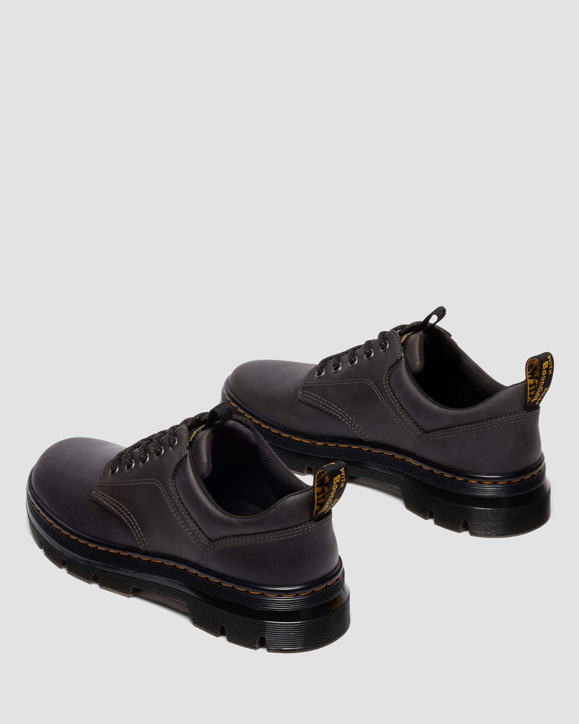 REEDER LEATHER UTILITY BOOTS - 9