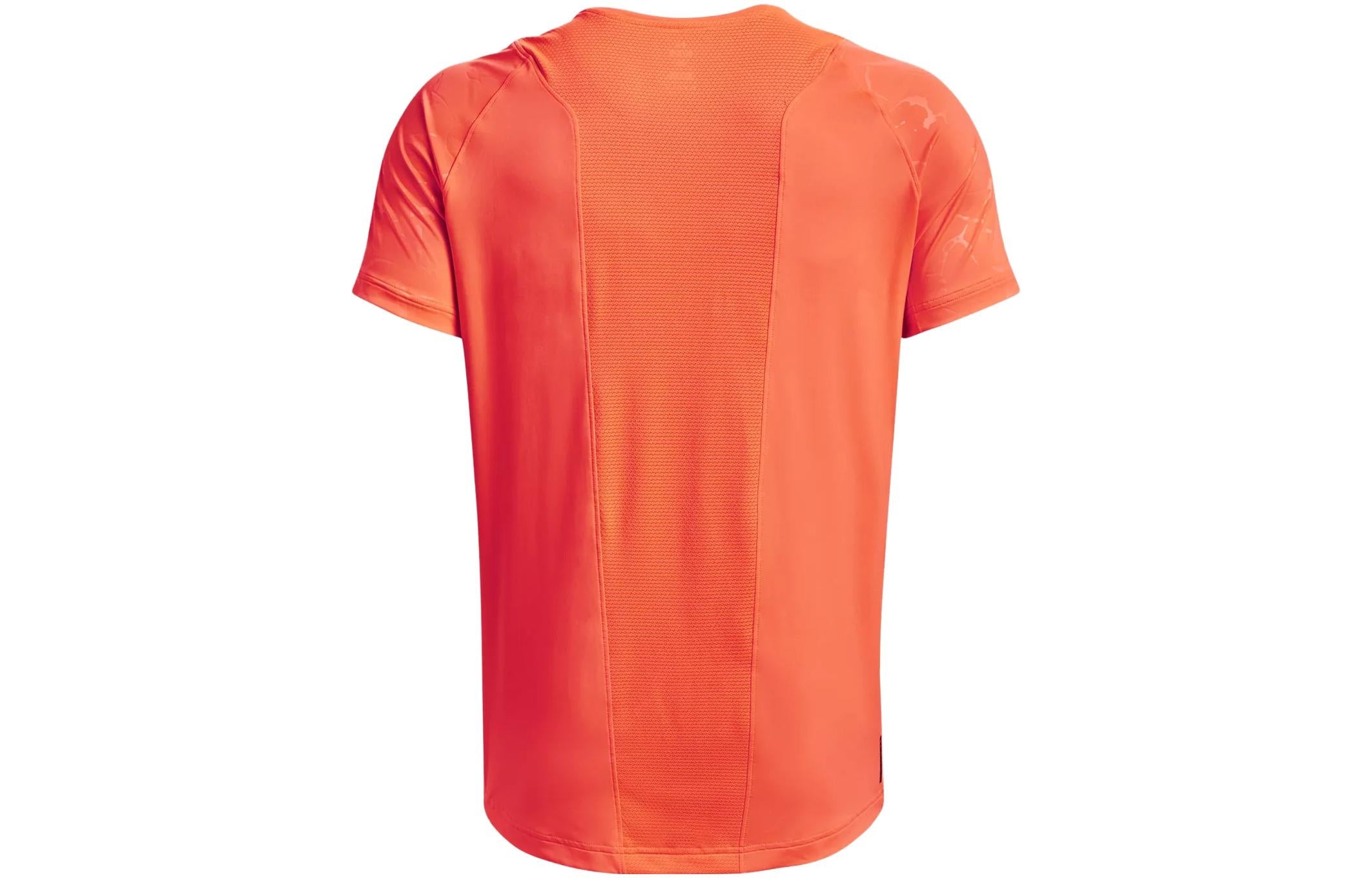 Under Armour Rush Emboss Short Sleeve T-Shirt 'Orange' 1376790-877 - 2