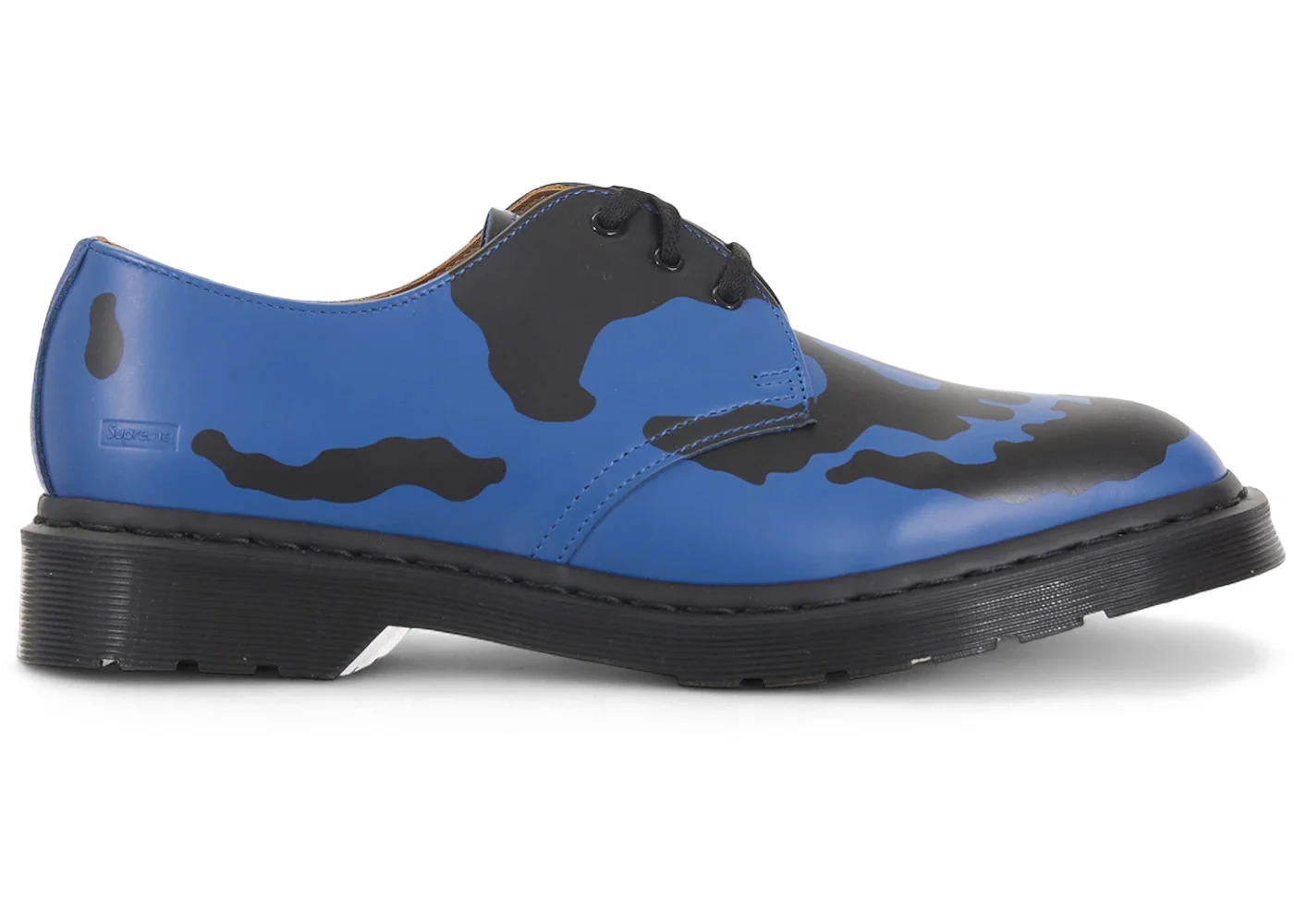 Dr. Martens 1461 3-Eye Shoe Supreme Skull Blue Black - 1