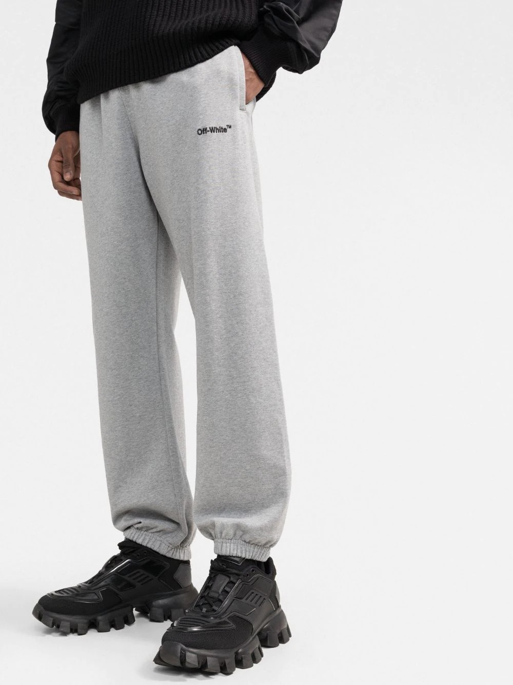 Helvetica logo track pants - 3