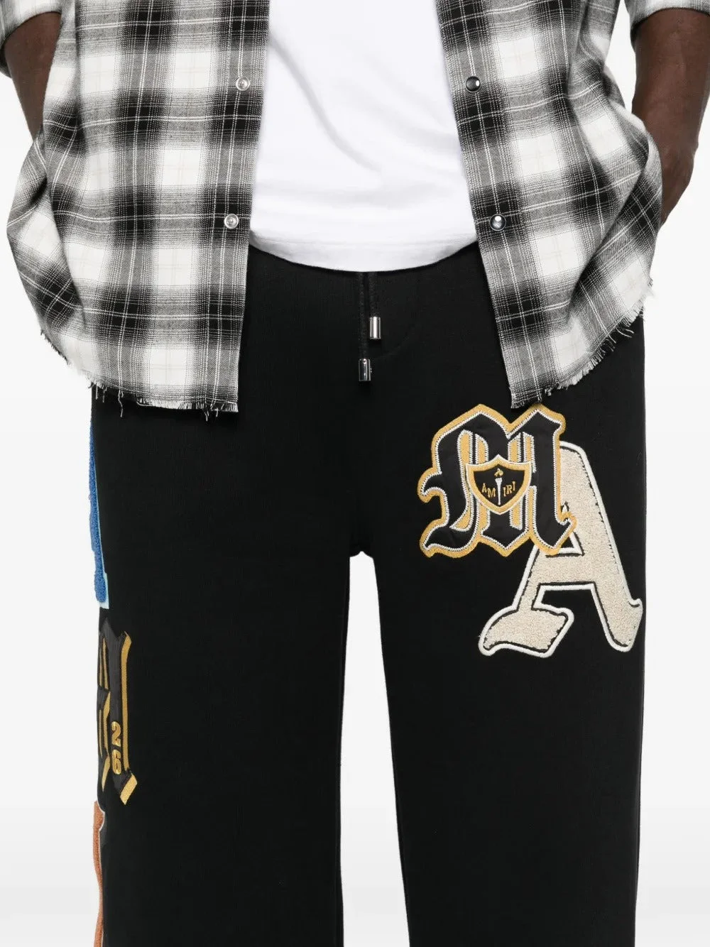 AMIRI - Men Varsity Patch Sweatpant - 1