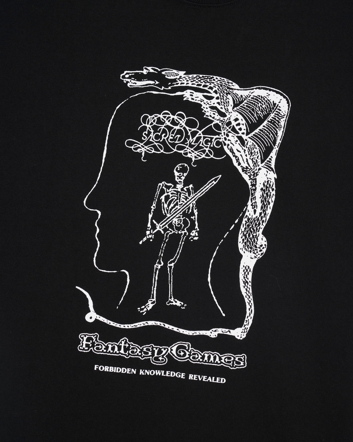 Brain Dead Fantasy Games Sacred Magic T-shirt - Black - 2