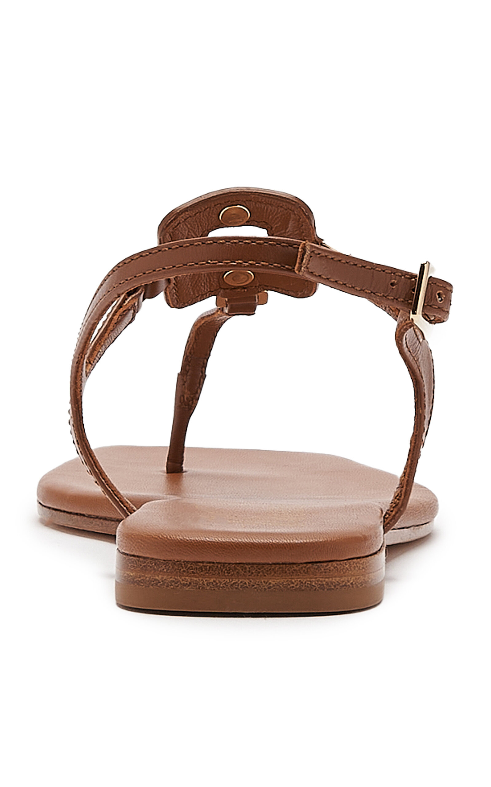 Viv By The Sea Leather Sandals brown - 4