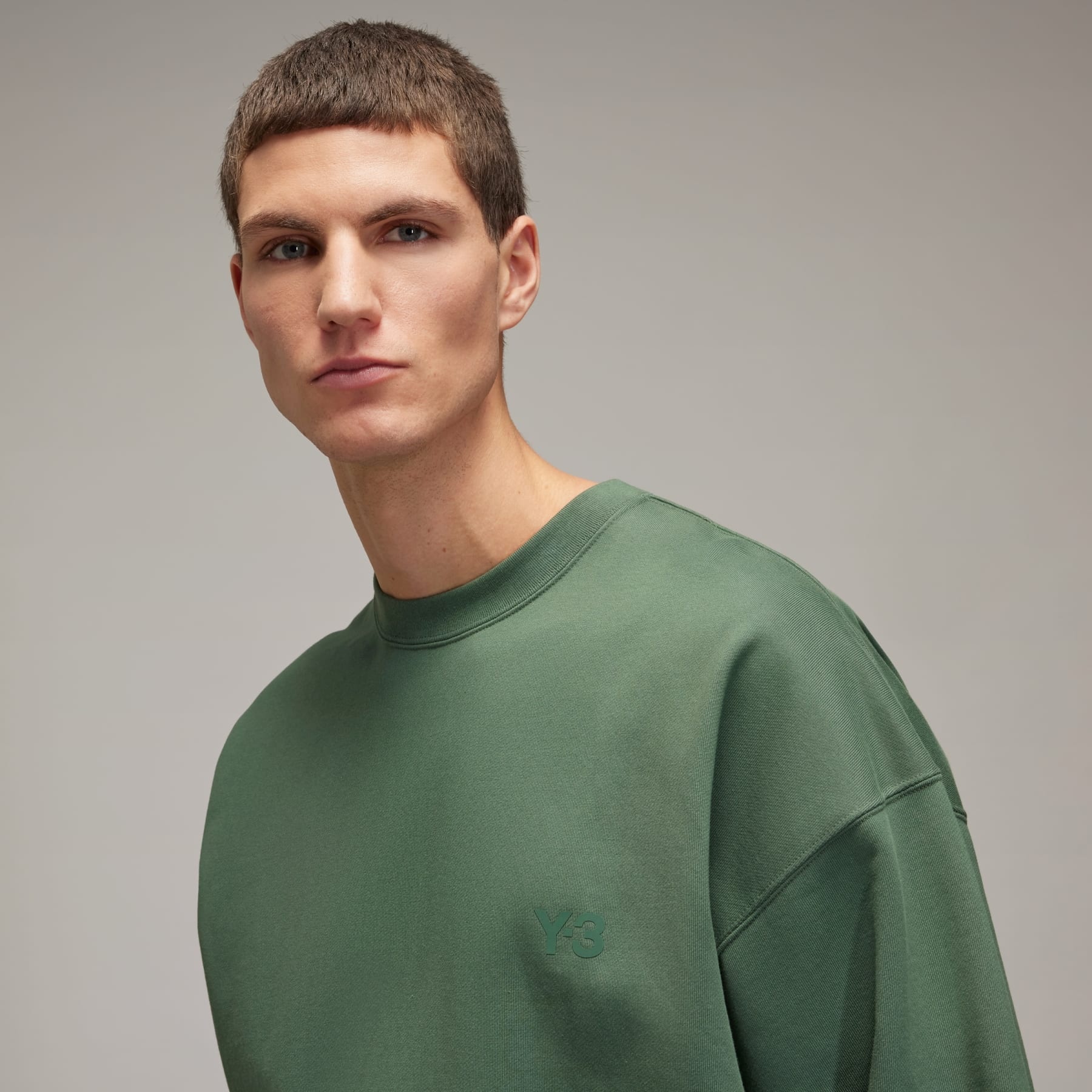 Y-3 French Terry Crew Sweater - 6
