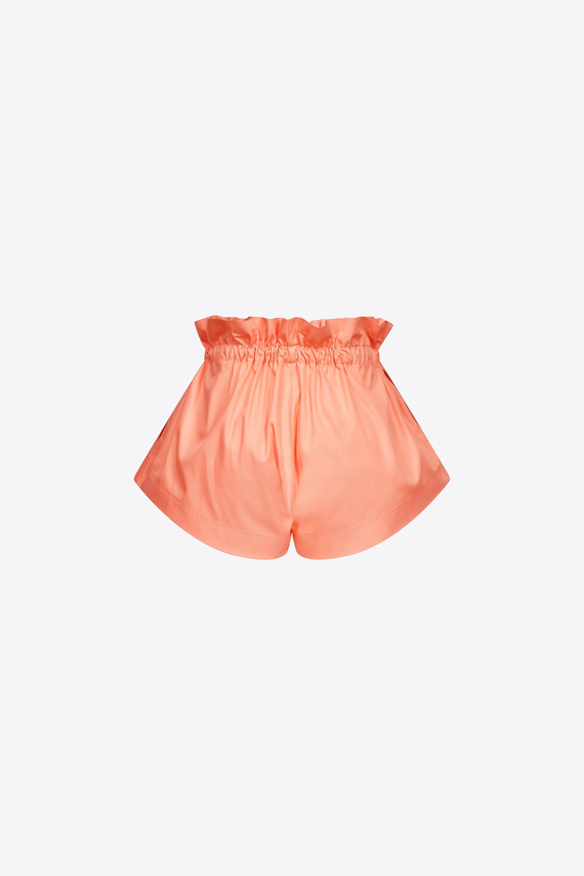 RUFFLE WAIST TRACK SHORT - 2