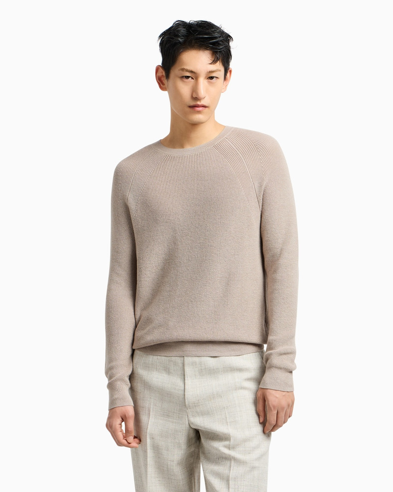 JUMPER IN A HALF FISHERMAN’S RIB KNIT 2