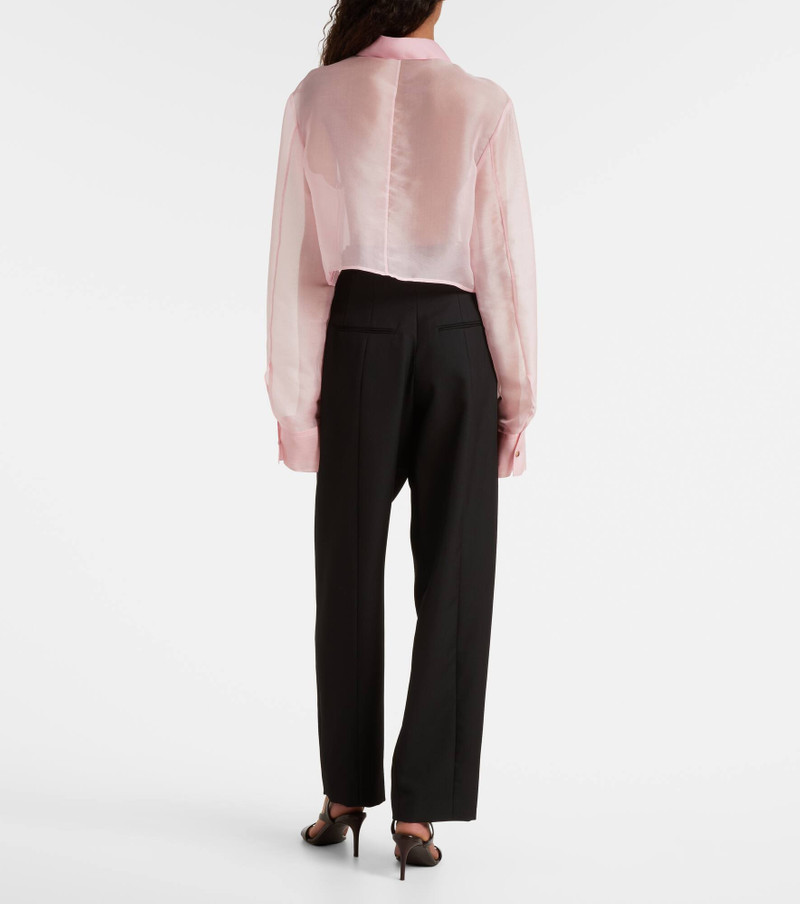 Jasen silk organza shirt 3