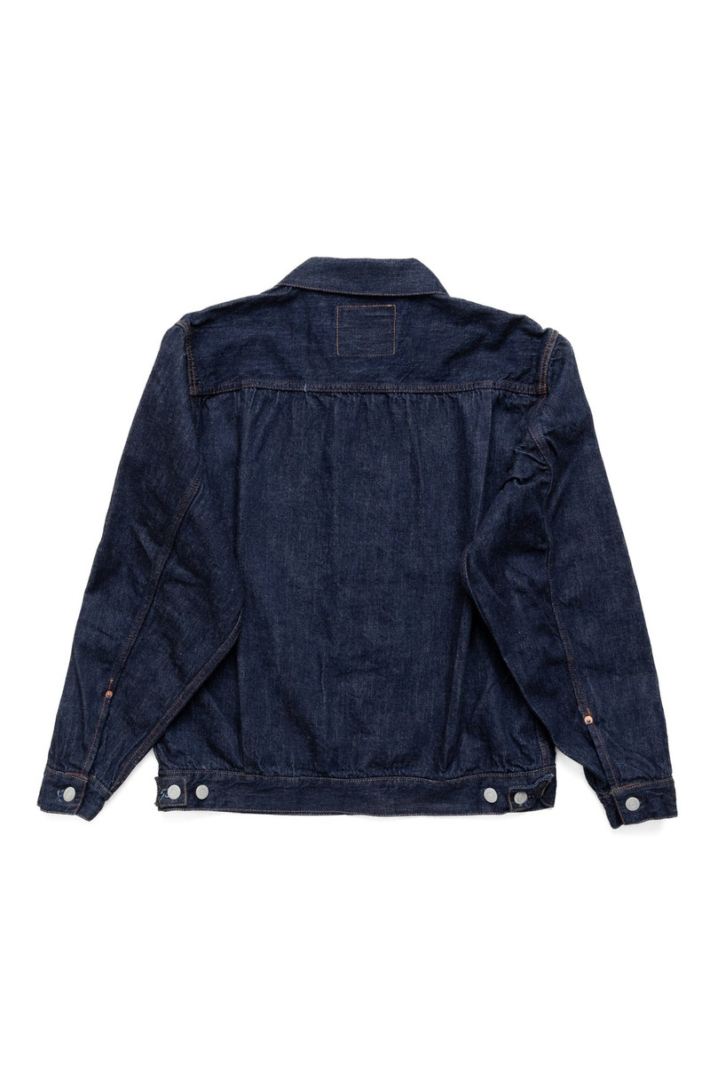 FULLCOUNT 2102SSW 11.5oz Double Flap Pocket Denim Jacket Super Smooth outlook