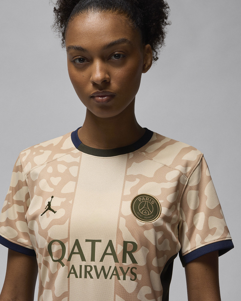 Nike Women's Paris Saint-Germain 2023/24 Stadium Fourth Jordan Dri-FIT Replica Soccer Jersey 3