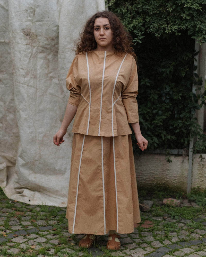 Nika Skirt - Organic Cotton Poplin 5