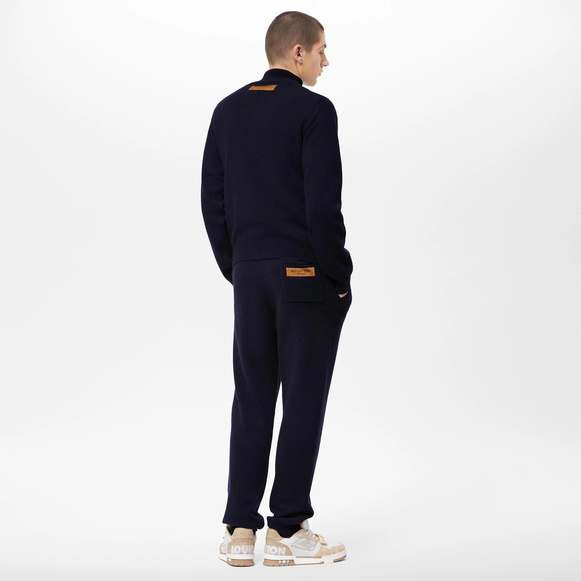 LVSE Inside-Out Zipped Through Cashmere Cardigan - 4