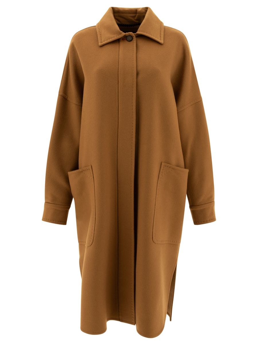 Max Mara Oversize Coat In Cashmere - 1