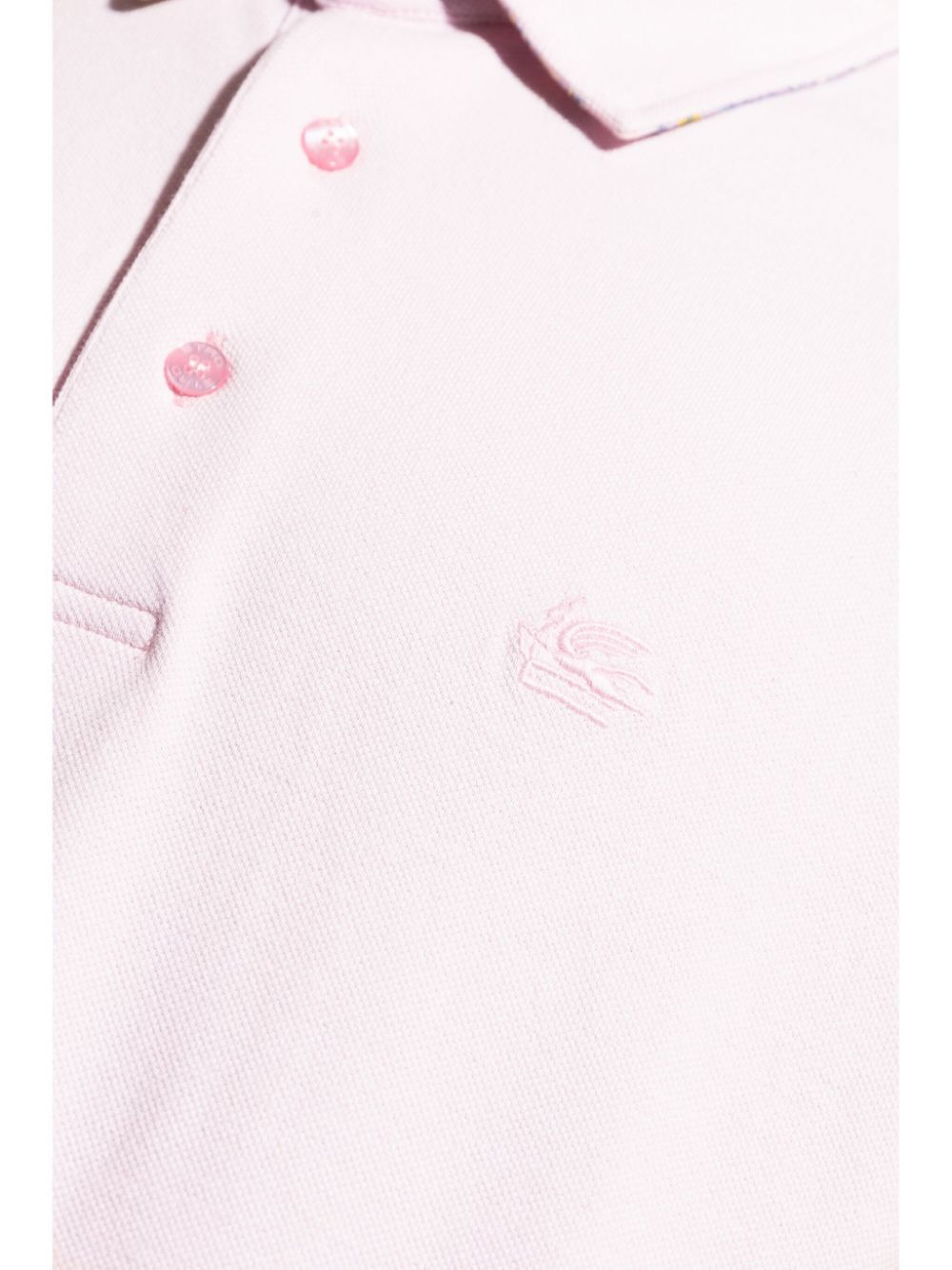 Etro Men Pegaso-Embroidered Polo Shirt - 3