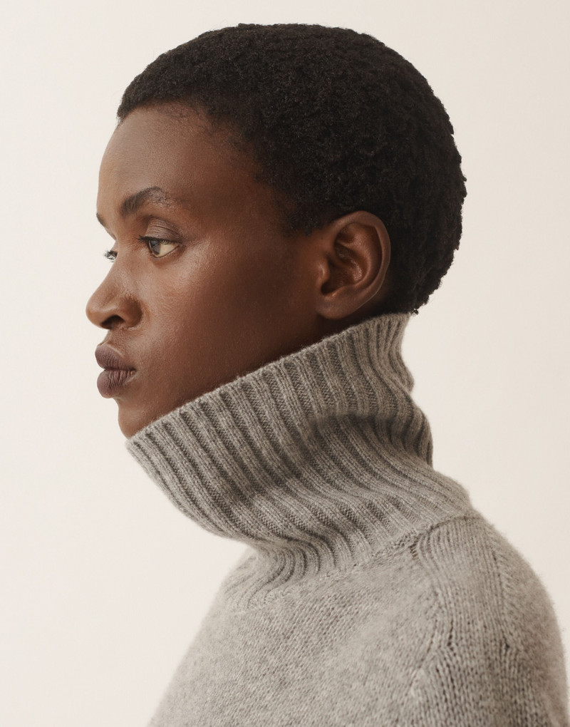 Cashmere turtleneck sweater 5