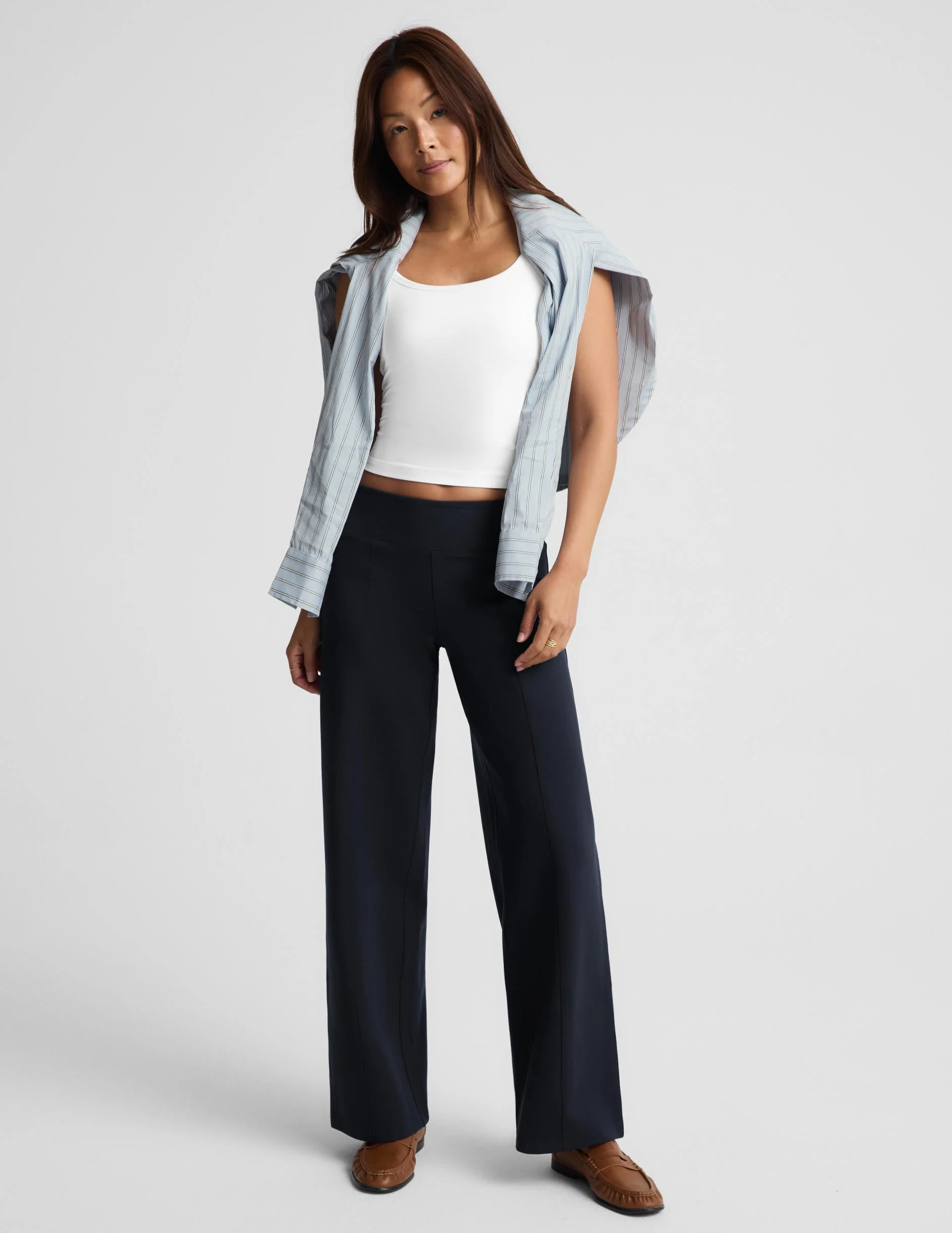 Ponte Straight Leg Pant 31" - 1