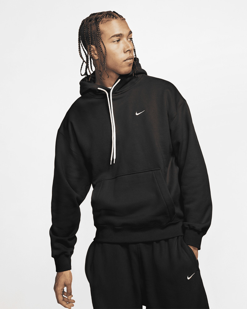 Nike Solo Swoosh Men's French Terry Pullover Hoodie - 1