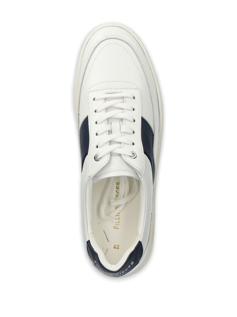 leather sneakers - 4