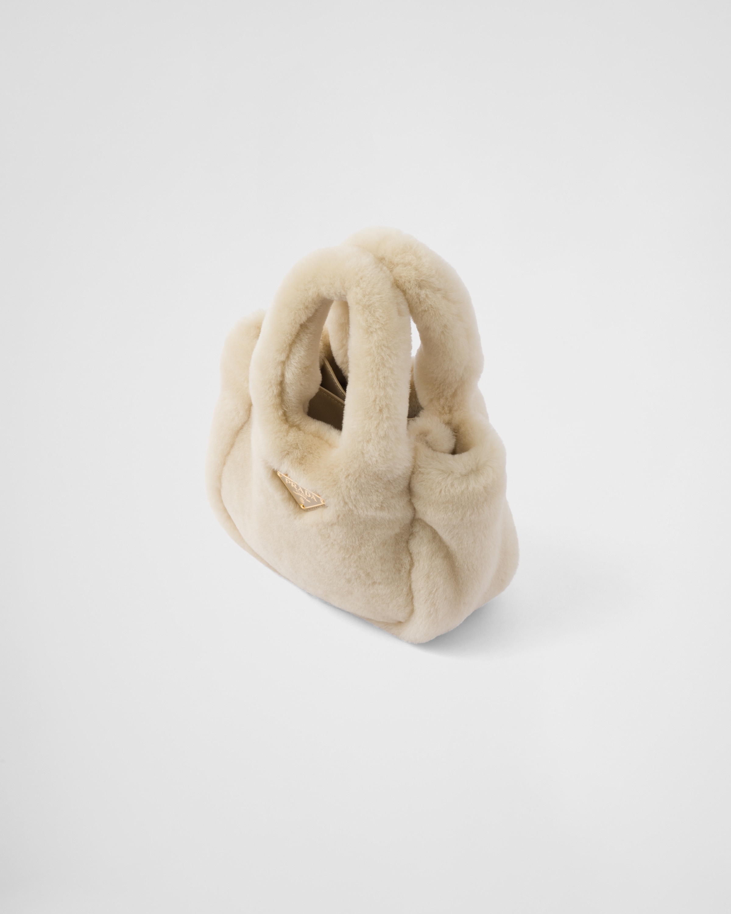 Shearling mini handbag - 3