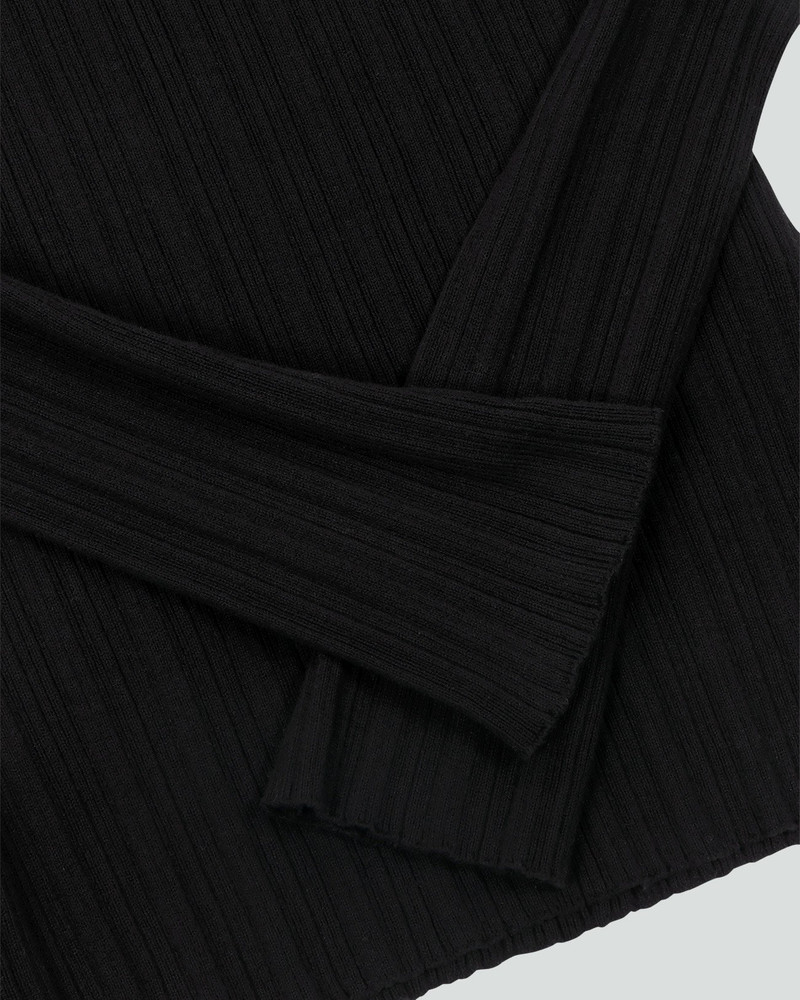 ARCHES LONG SLEEVE KNIT BLACK 6
