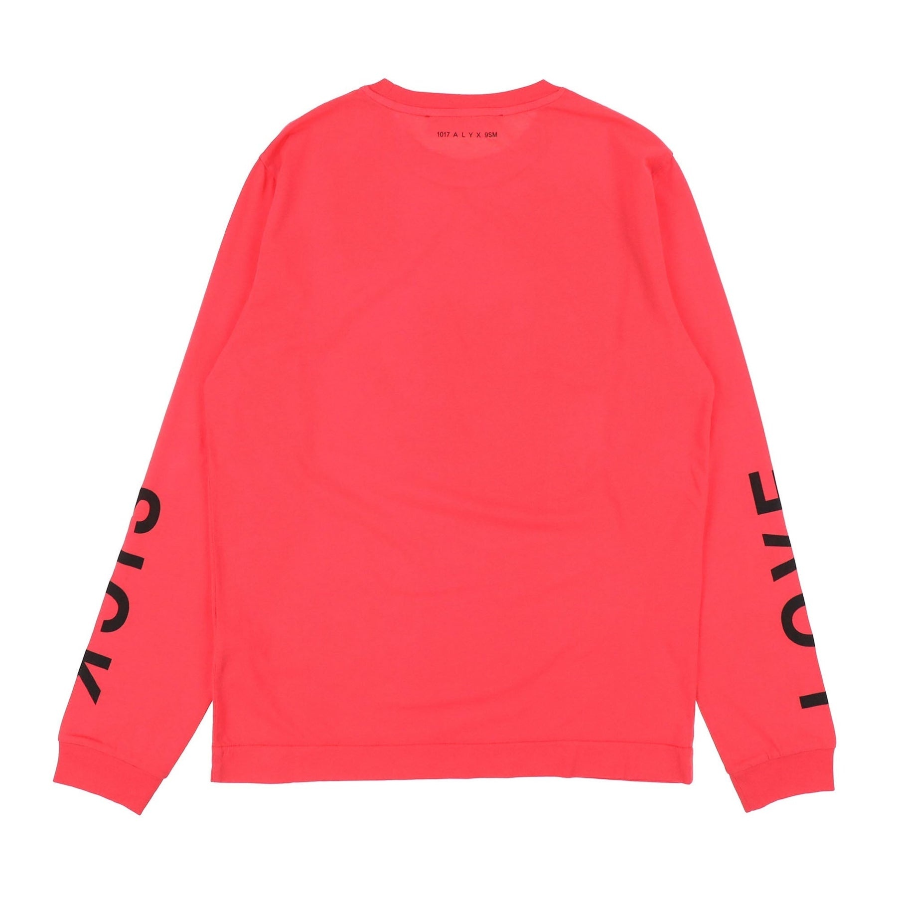 TREATED L/S T-SHIRT / RED - 2