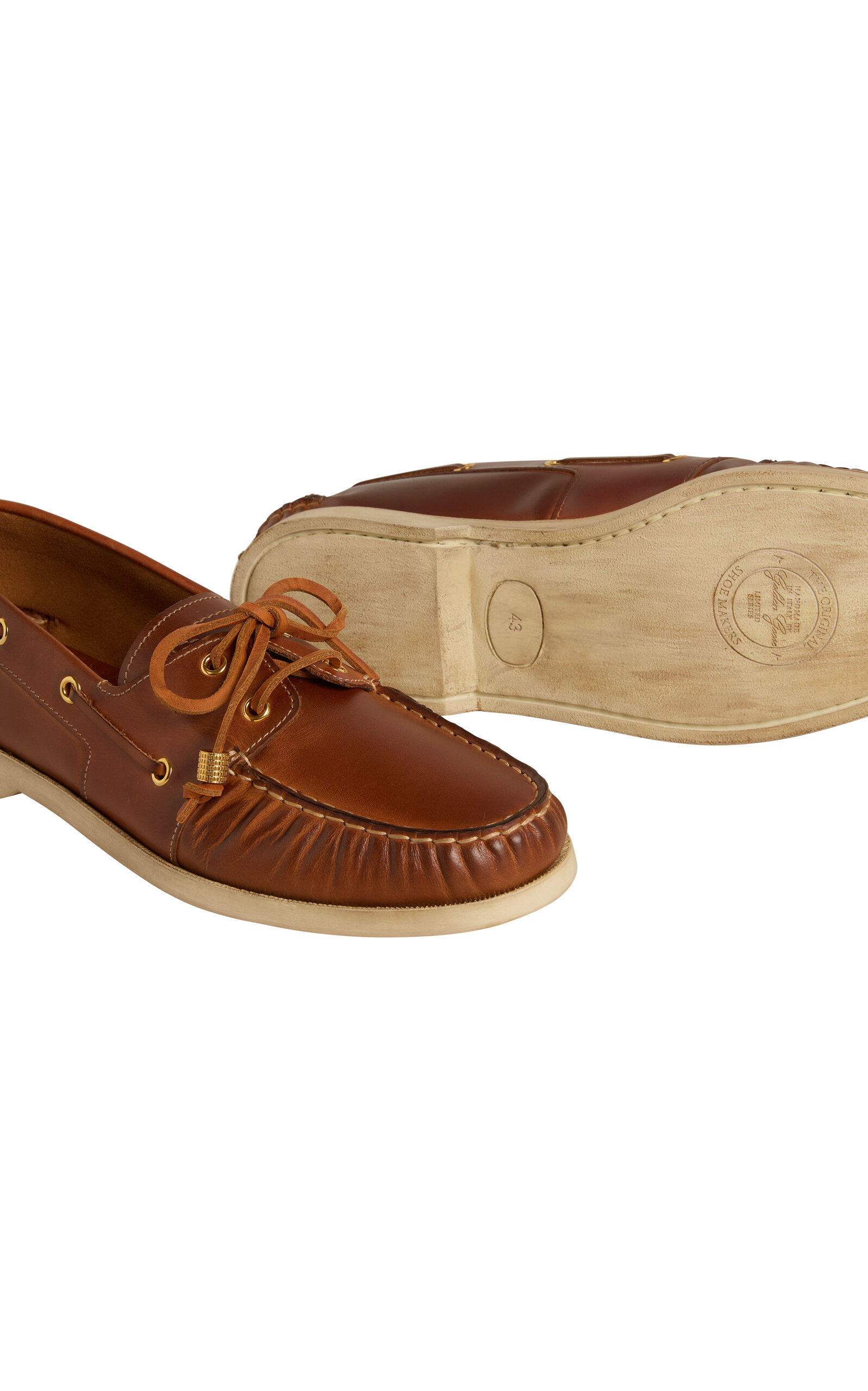 Boat Leather Loafers brown - 4