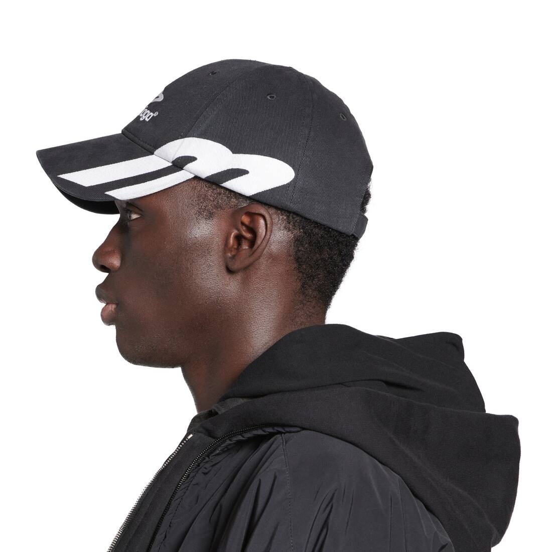 Men's 3b Sports Icon Cap in Black/white - 5