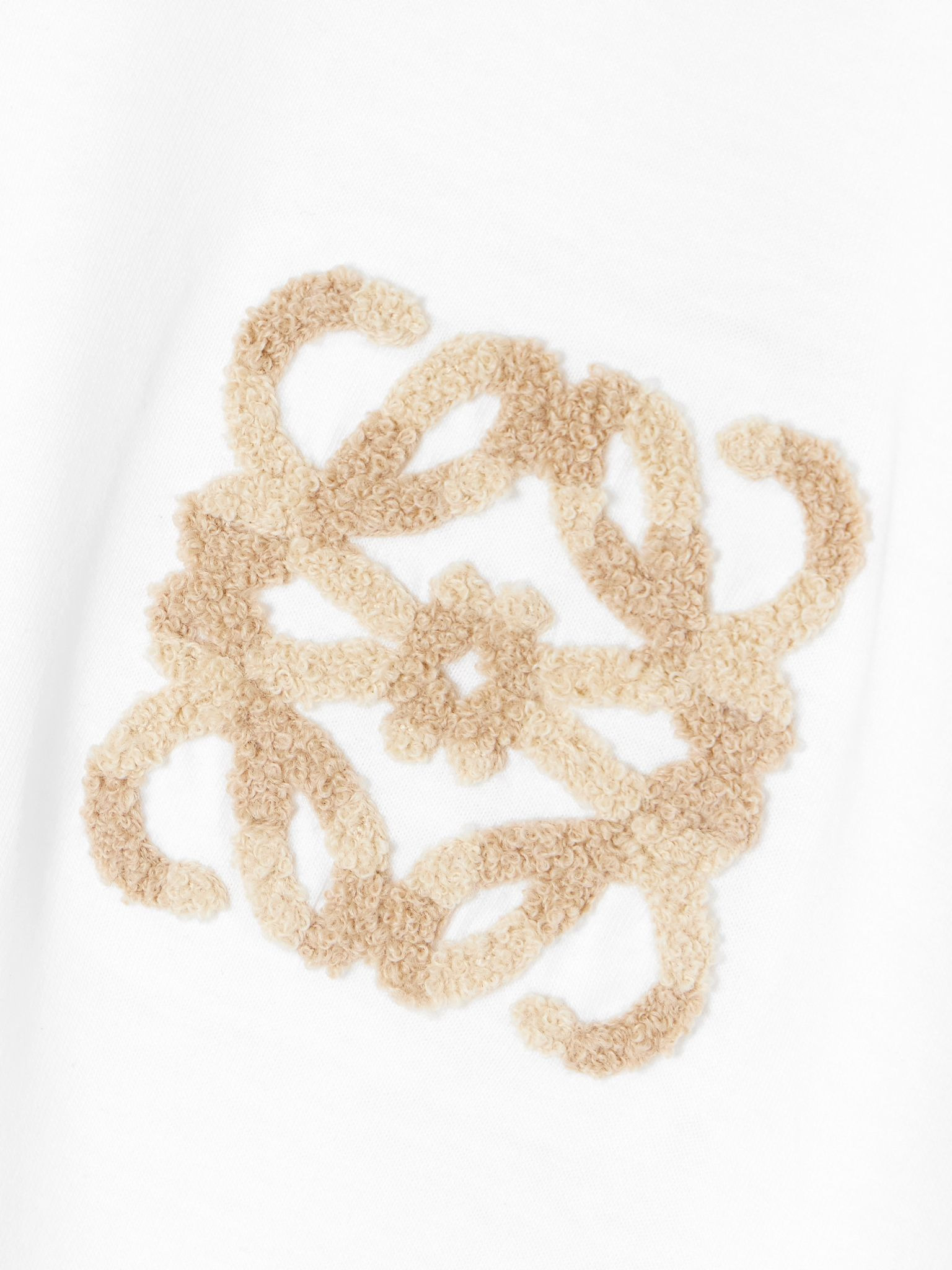 + Paula's Ibiza bouclé-appliquéd cotton-jersey T-shirt White - 5