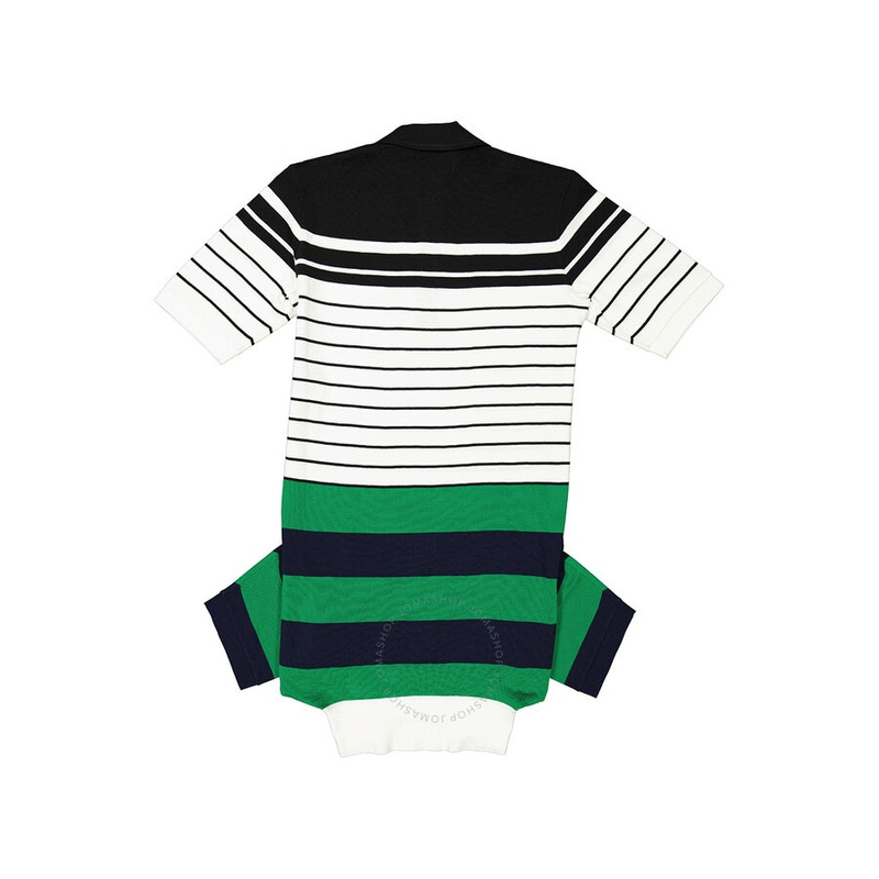 Burberry Ladies Logo Graphic Reconstructed Polo Shirt Dress 7