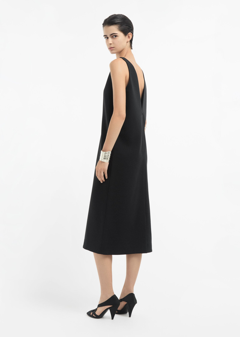 V-Neck Dress in Cotton 3