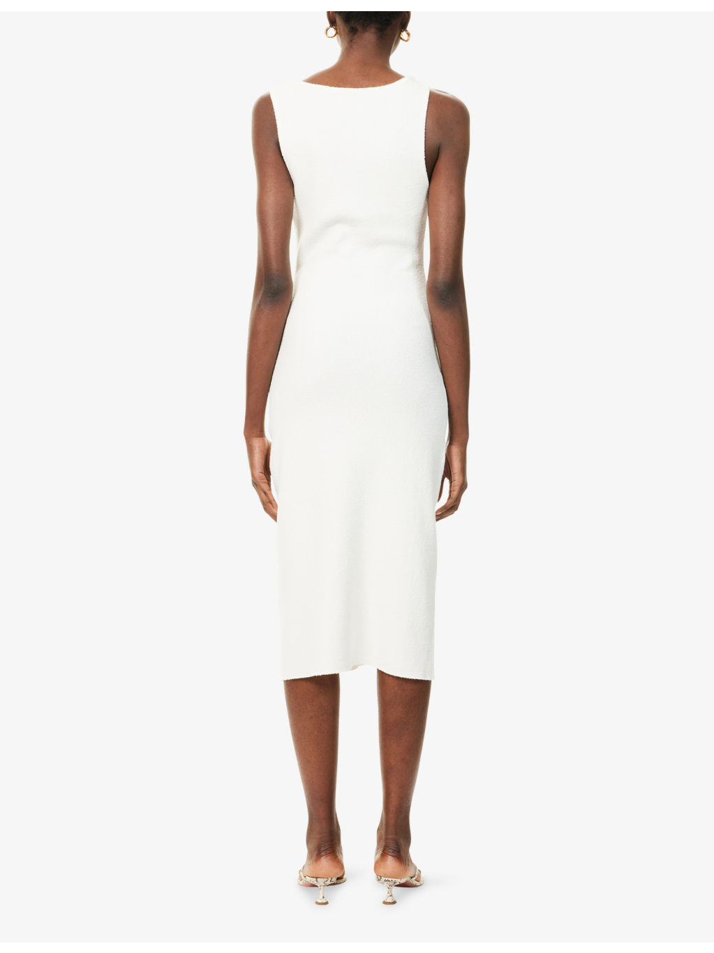 Chiara Beaded Knitted Midi Dress - 4