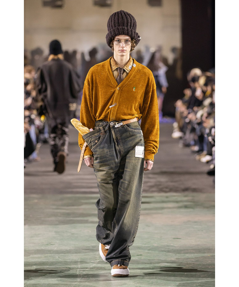 Huge Layered Denim Pants 26