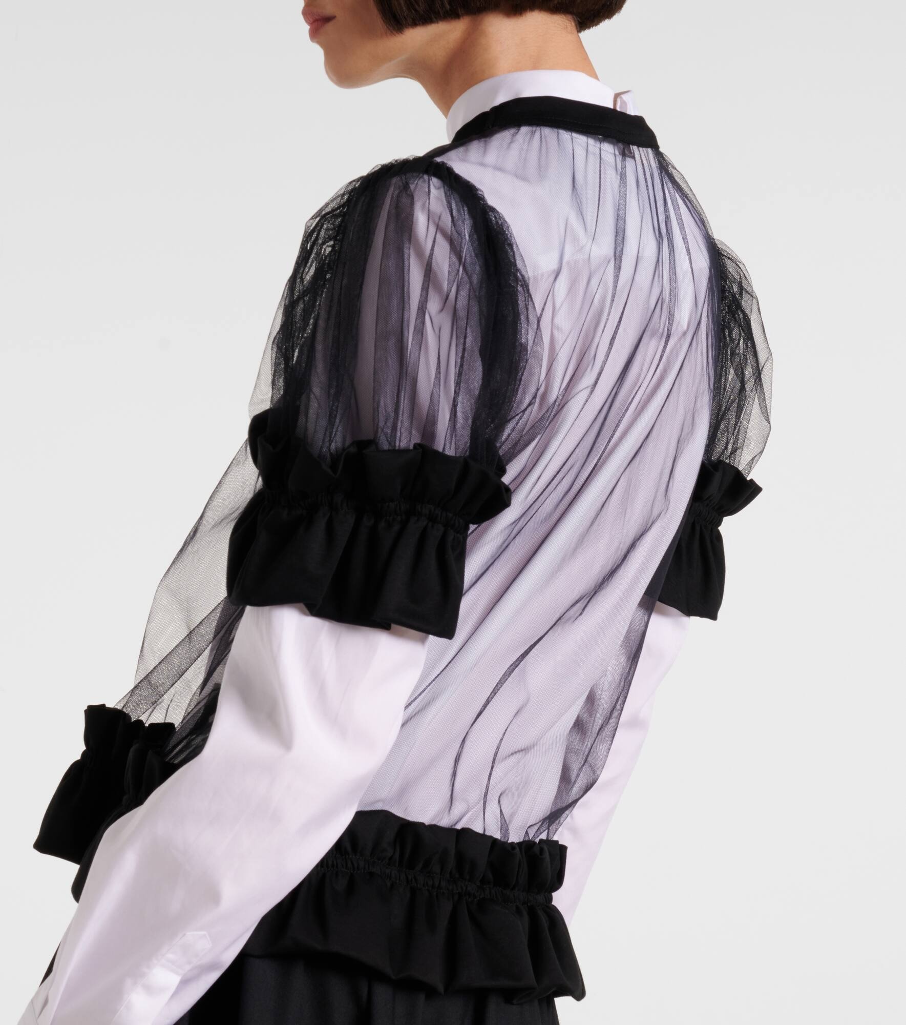 Sheer tulle top - 5