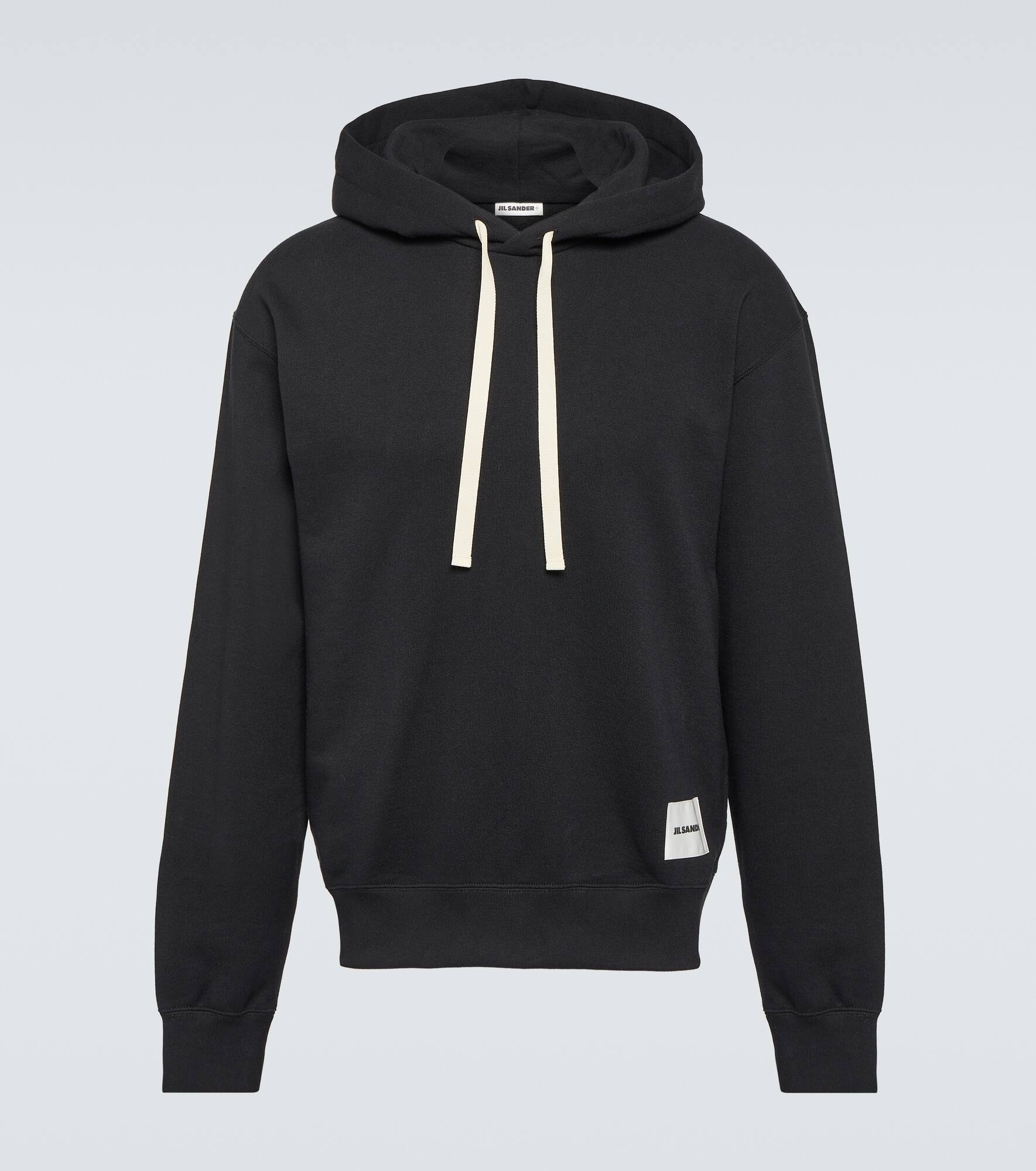 Cotton jersey hoodie - 1
