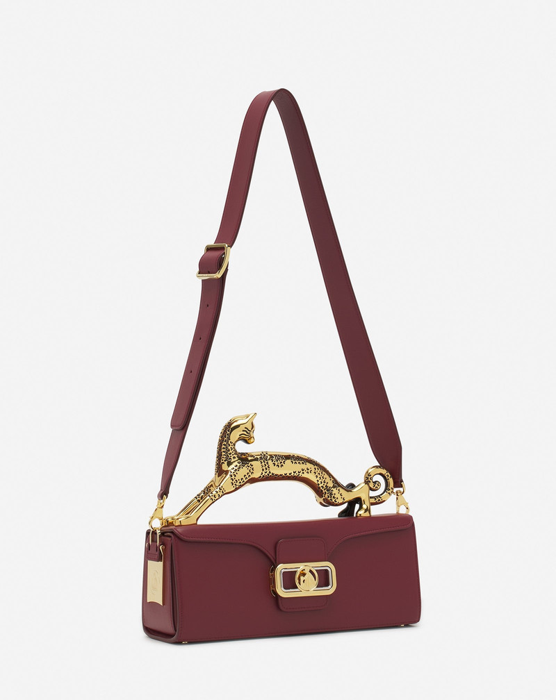 Lanvin MEDIUM LEATHER PENCIL CAT BAG outlook