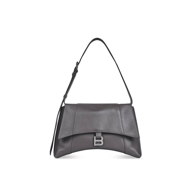Women's Downtown Medium Shoulder Bag in Dark Grey 1