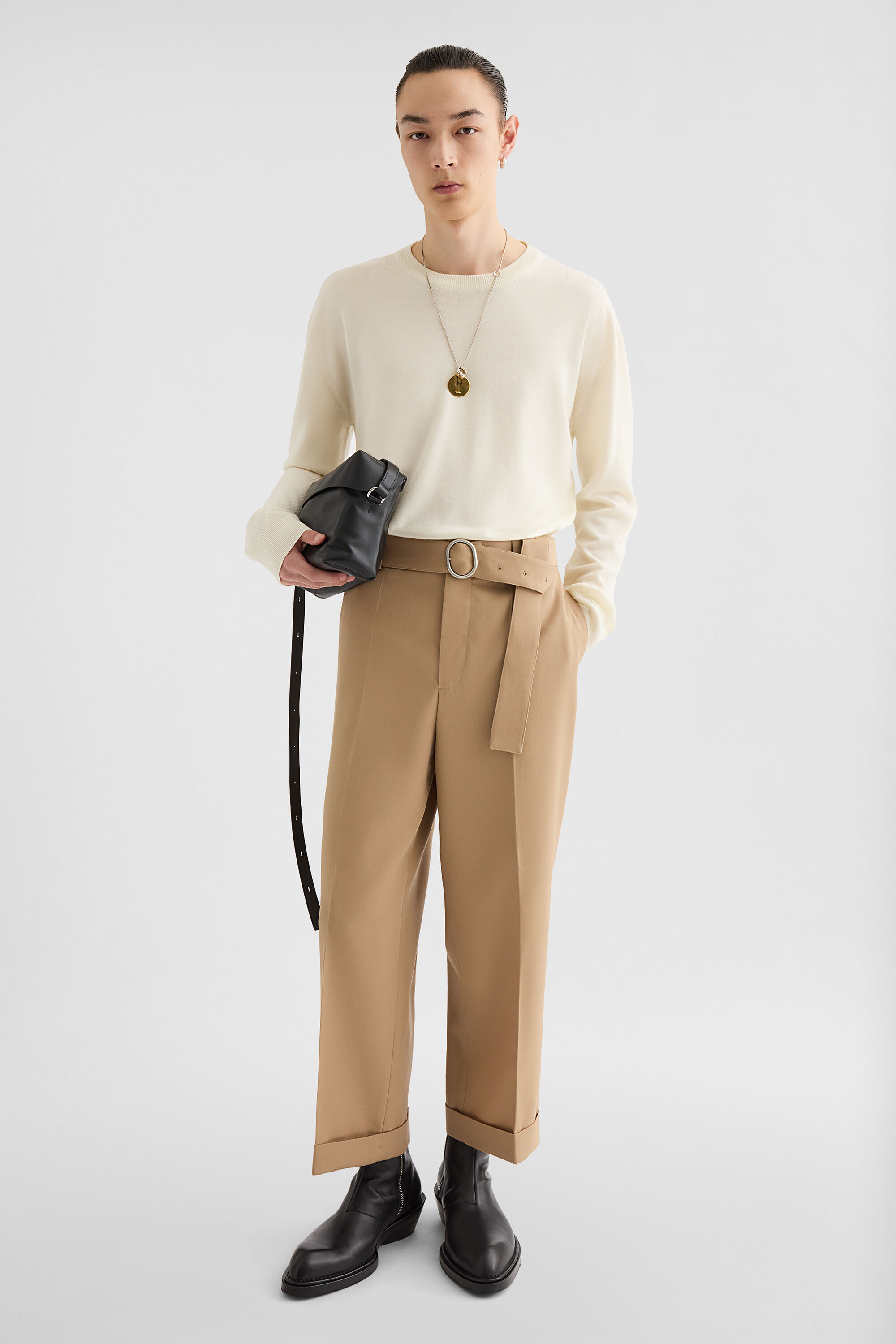 Belted Trousers - 5
