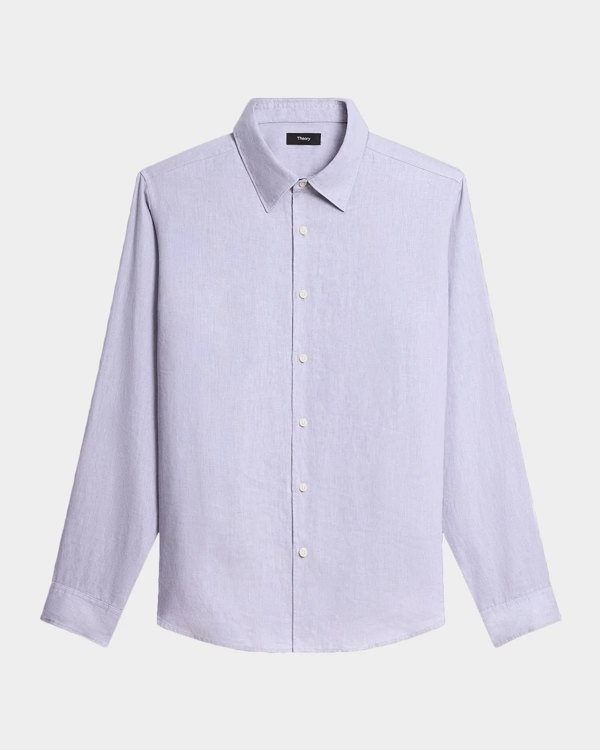 Men's Solid Linen Sport Shirt - 1