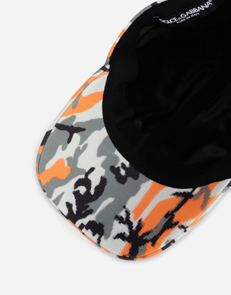 Camouflage-print baseball cap - 3