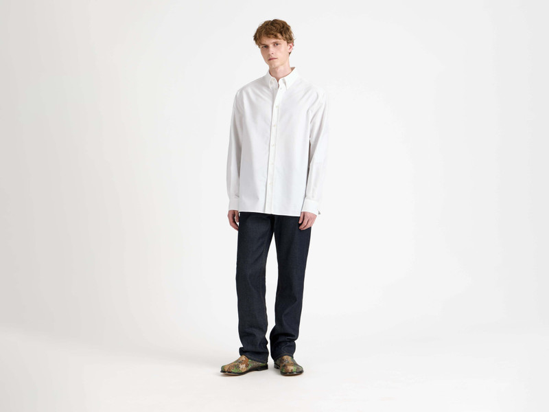 JW Anderson MENS CLASSIC SHIRT IN WHITE outlook