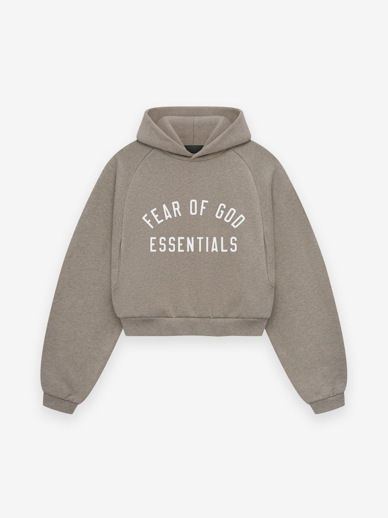 Women's Fleece Cropped Hoodie 1