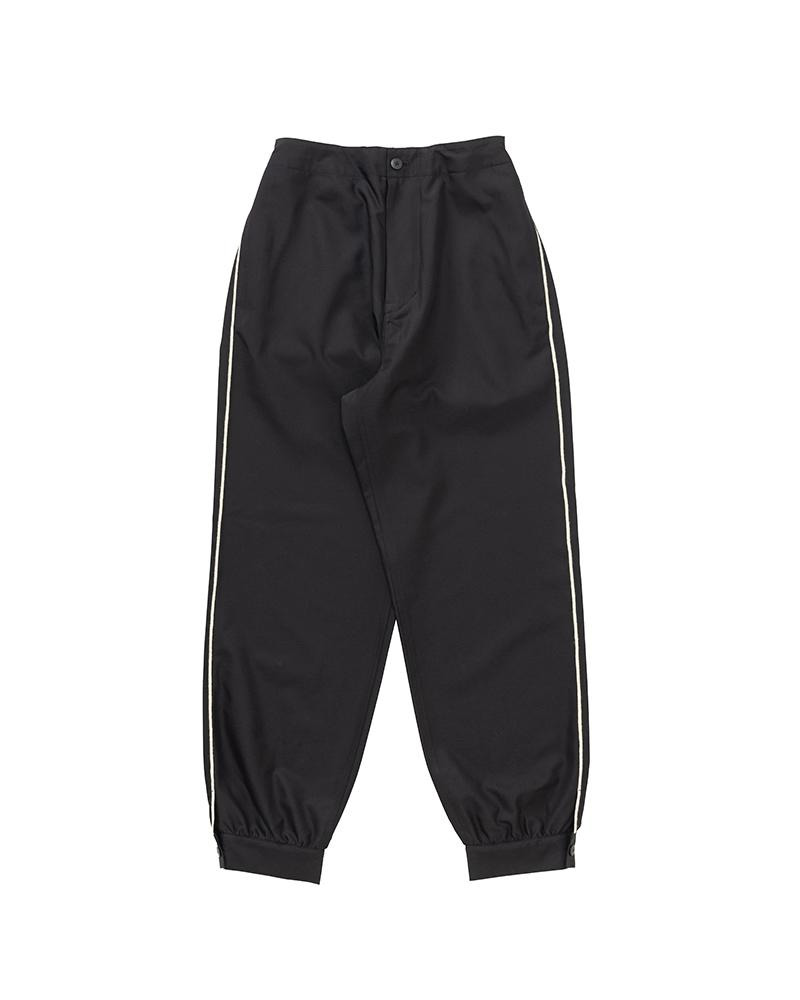 PIPING PANTS W BLACK - 1
